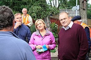 Lisa Smart MP and Sir Ed Davey MP