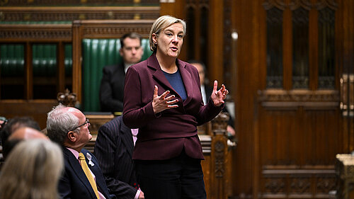 Lisa Smart MP speaking in the House of Commons © House of Commons